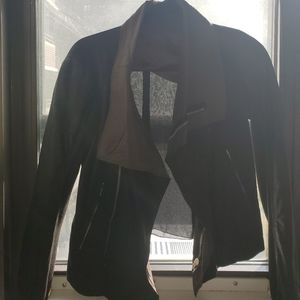 Rick owens asymmetrical jacket